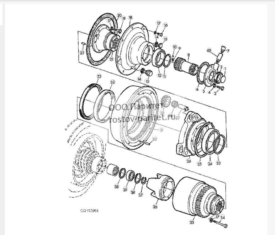 REDUCTION TRANSMISSION FOR VARIABLE CYLINDER 